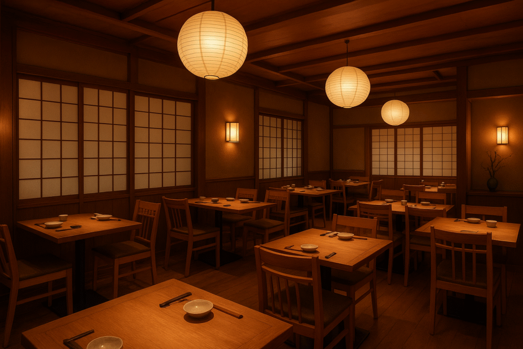 Kuva ravintolan sisältä